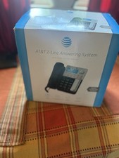 At And T 2 Line Answering System Open Box