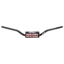 Renthal 1 1/8" FatBar CR High Bend (#605) Black For YAMAHA YZ250 2007-2024