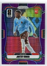 2026 Panini Prizm FIFA World Cup Purple Hyper Prizm /299 Jorthy Mokio #160 0n8h