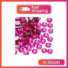 Jollin Glue Fix Crystal Flatback Rhinestones Glass Diamantes Gems for Crafting N