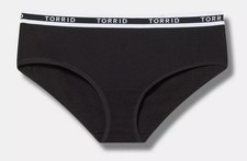 NWT - Torrid Black Logo Band Hipster Panties Sz 2 18/20 - RETAIL 14.90