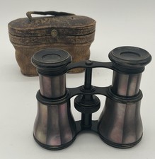 Beautiful Rare Antique Lemaire Of Paris Opera Glasses. Napoleonic Bee On Case