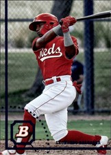2022 Bowman Heritage Prospects #BHP-21 Leonardo Balcazar Cincinnati Reds