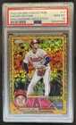 2023 Topps Gilded Shohei Ohtani Mini Diamond Gold Etch #/50 PSA 10