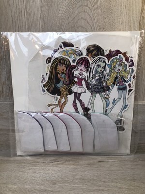 MONSTER HIGH Themed Party Cake Topper/Decorations/Cutouts Set NIP