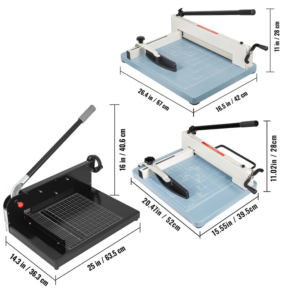 Uimoso Industrial Paper Cutter Heavy Duty Paper Cutter 12