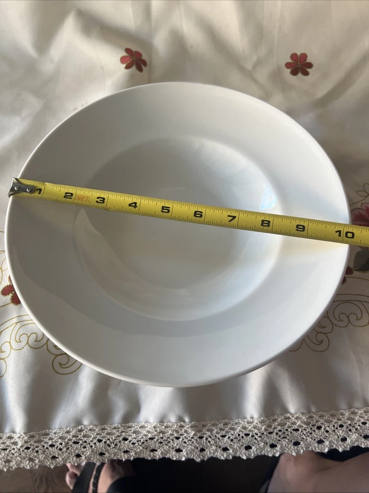 Steelite 国际沙拉盘 10.5 白色英国制造 4 件套全新 — 第 4/4 张图片