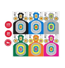 Target, Shooting Target, Targets for Pistol, for Range Life Size 23x34, 20 Pack