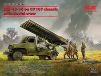 ICM 35596 1/35 BM-13-16 Auf G7107 Fahrgestell Mit Sowjetischer Besatzung