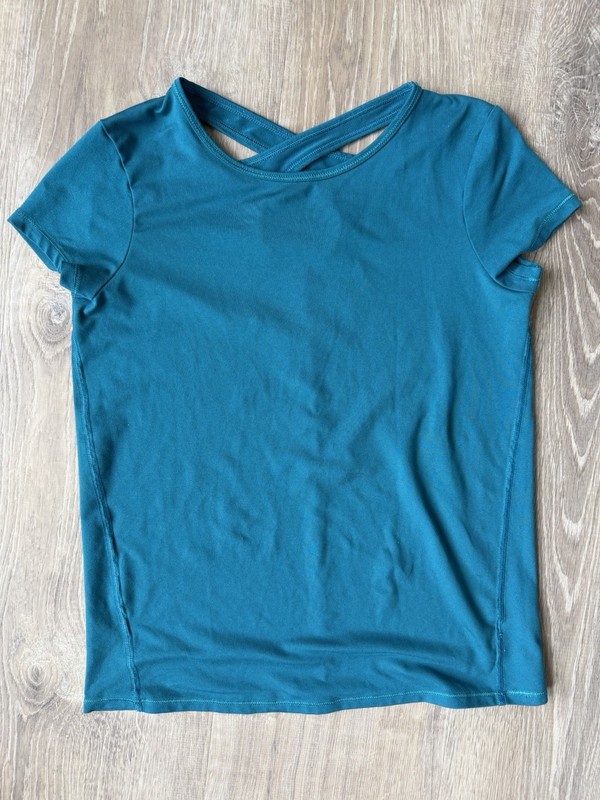 All In Motion Strappy Back Girls Athletic Shirt L (10-12)