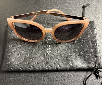 Guess GF0323 72U Round Cat Eye Sunglasses Nude Peach Copper  display picture 3