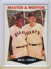 1960 Topps Baseball Set Break #7 Master and Mentor NM Beauty