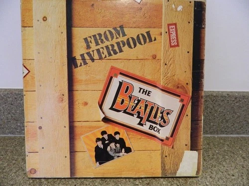 THE BEATLES -'FROM LIVERPOOL'  BOX SET   8 VINYL  ALBUMS in PRISTINE CONDITION!