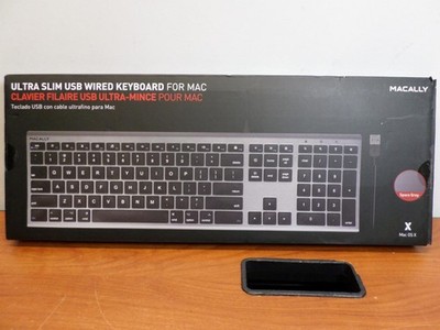 Macally Ultra Slim USB-A Wired Full Size With Numeric Keypad (ACEKEYSG)