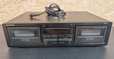 Vintage Onkyo TA-RW255 Auto Reverse Dolby BC Stereo Cassette Tape Deck Working