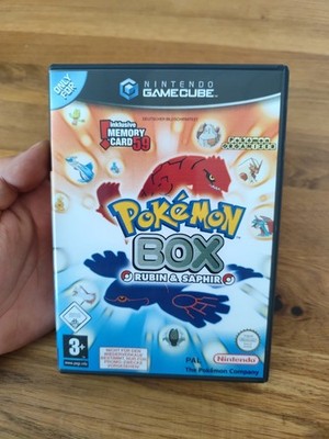 Pokémon Box (Nintendo Gamecube, 2004) inklusive Anleitung und Disc