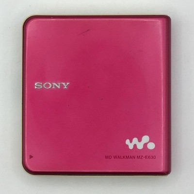 Sony MZ-E630 MD Walkman tragbarer Player MDLP pink getestet funktioniert gebr...