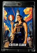 Caitlin Clark 2024 Sport Swag Cartoon - Iowa / Indiana Fever Rookie RC SSP Mag