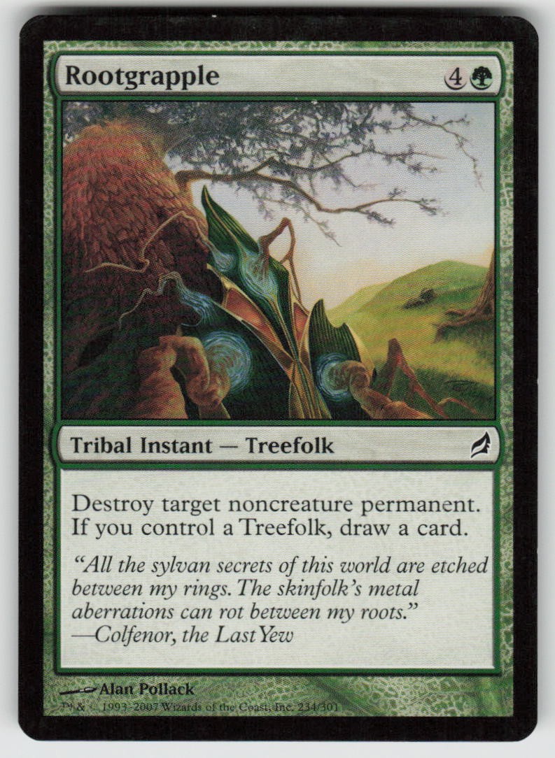 Rootgrapple Common Lorwyn 234 MTG Moderately Played 2007