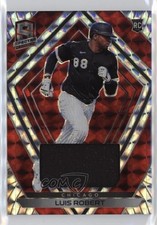 2020 Panini Chronicles Spectra Red Prizm Swatches /25 Luis Robert #38 0ls