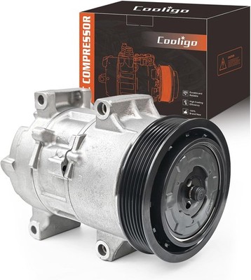 CO11210C Air Conditioning A/C Compressor with Clutch Compatible with 2009-2010