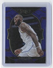2022-23 Panini Select #26 LeBron James Blue (Retail Base)