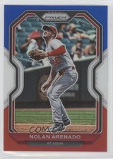2021 Panini Prizm Red White & Blue Prizm Nolan Arenado #76 0m68