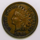 1898 Indian Head Cent 1c XF+ k609