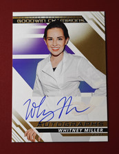 2022 Upper Deck Goodwin Champions Autographs Whitney Miller #A-WM Auto