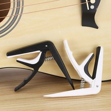 ABS tuner guitar capo, folk instrument accessories, string and chord capo.