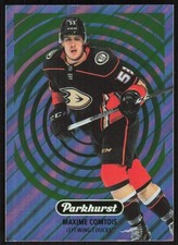 2021-22 Parkhurst Parkies Maxime Comtois Hockey Card #PK-2 - Anaheim Ducks