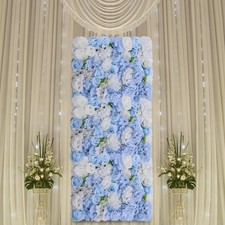 4pcs Simulated Rose Flower Wall Panels Wedding Photos Background Venue D cor
