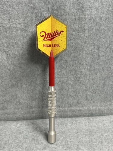 RARE Miller High Life 11” Throwing Dart Bar Tap Handle Man Cave