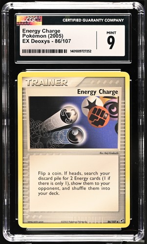 Energy Charge graded CGC 9 for sale on eBay