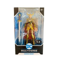 McFarlane Toys DC Multiverse Shining Knight platinum exclusive sealed