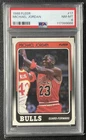 MICHAEL JORDAN PSA 8 1988-89 FLEER BASKETBALL #17 BULLS 9666