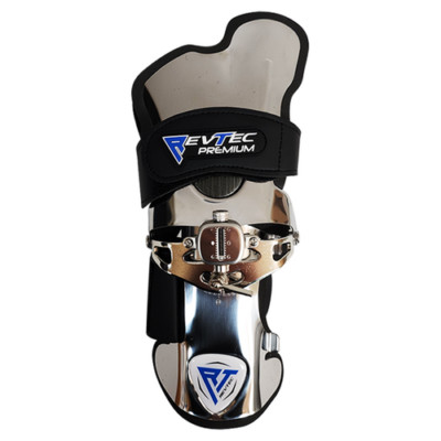 LORD FIELD REVTEC Premium Bowling Wrist Protector, Left Mammoth, Silver, S