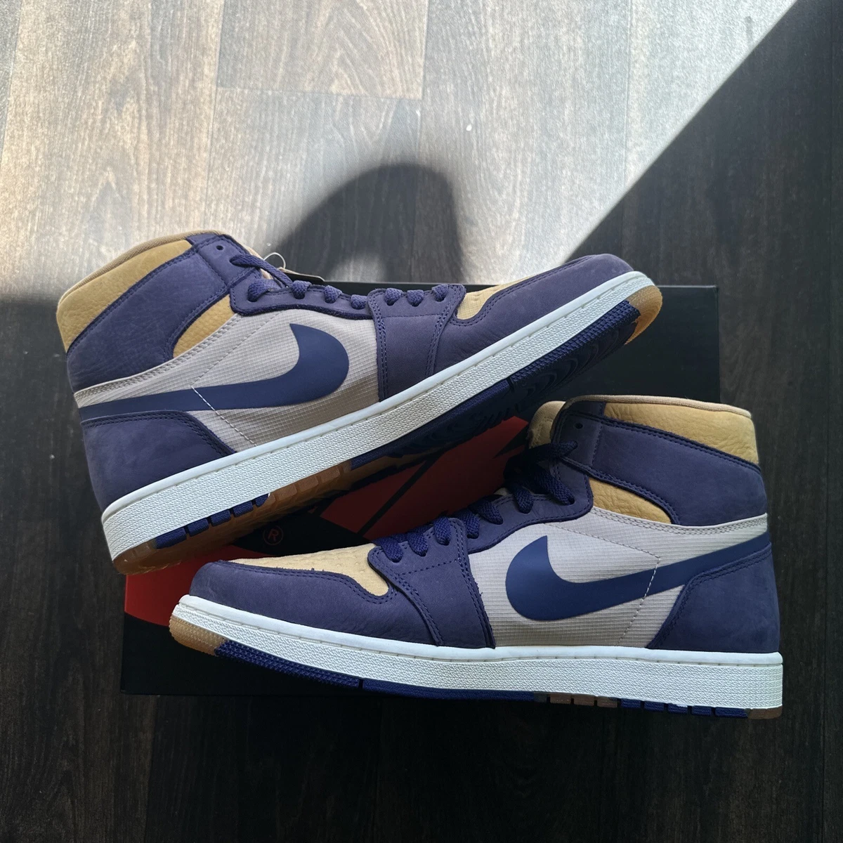 Jordan 1 hotsell navy cream
