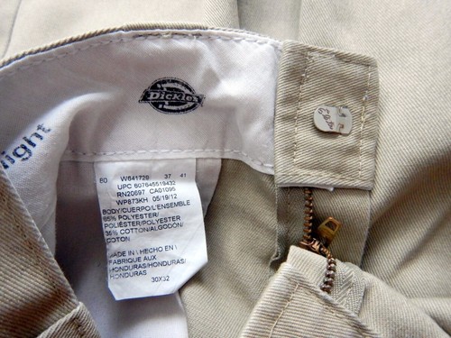 ✺Vintage✺ DICKIES x VAN CITY Men's Slim Straight Chino Pants - SIZE 30 LEG 32 - Picture 8 of 9