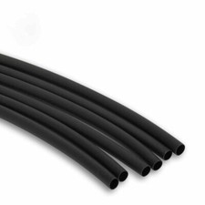 0.8-30mm Silicone Rubber Black Heat Shrink Tubing 2500V Flexible Heatshrink Tube
