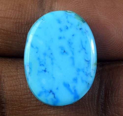 Natürlicher Arizona Blau Türkis 29,55 Karat Oval Lose Edelstein Zertifiziert E5096 - Bild 3 von 9