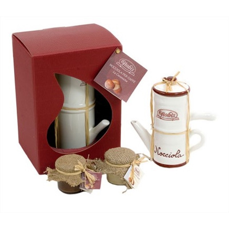 In Ceramic With 2 Hazelnut Cream Jugs