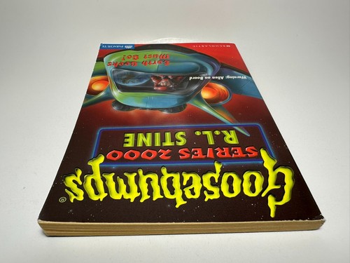 1st Print #24 Earth Geeks Must Go Goosebumps Series 2000 RL Stine Vintage Book - Picture 3 of 19
