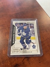 2018-19 O-Pee-Chee Marquee Rookie Par Lindholm RC Card# 612