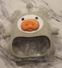 Gray Silicone Baby Teething Toy for 0-6month NEW