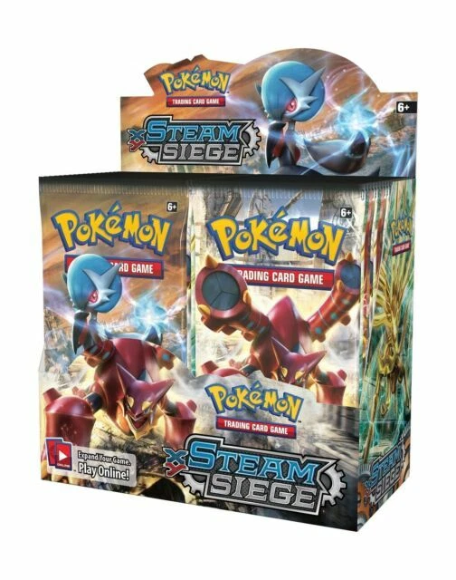 Pokémon TCG Steam Siege Sealed Collectible Card Game Packs in