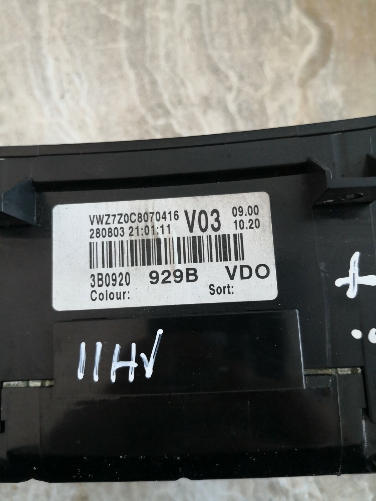 Volkswagen PASSAT B5 88311245 Original Speedometer Instrument  