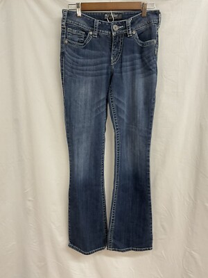 Silver Jeans Co Suki Jeans Western CA00508 Bootcut Women's 27x34