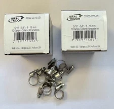 Ideal Tridon - 533020016051 - #16 Pack of 10) NON-PERF HOSE CLAMP LOT 2 BOXES