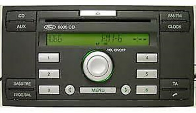 FORD SONY 6000 6006 CD DAB 6 DISC RADIO CODE DECODE SERVICE,MONDEO,FIESTA,KA